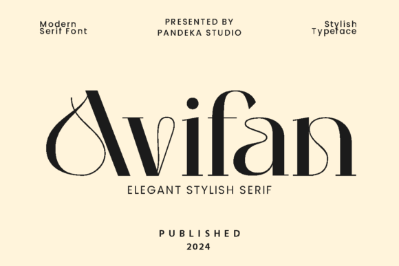 Avifan: The Perfect Serif Font for Your Next Campaign