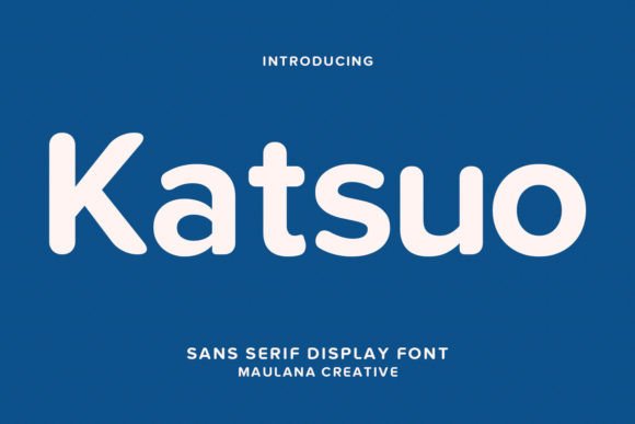 Bring Your Creations to Life with Katsuo Font