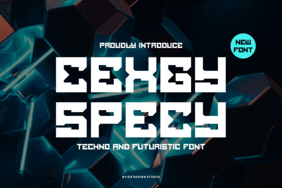Cexgy Specy: A Modern Display Font for Editorial Design