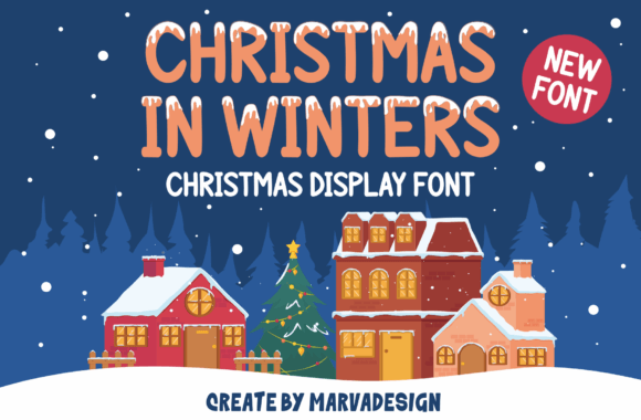 Christmas in Winters: A Bold Font for Memorable Campaigns