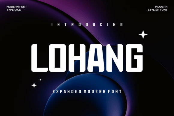 Enhance Your Brand with Lohang: A Modern and Bold Font