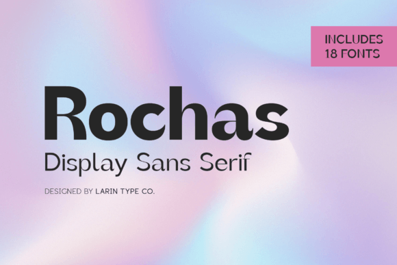 Enhance Your Brand with Rochas: A Versatile Sans Serif Font