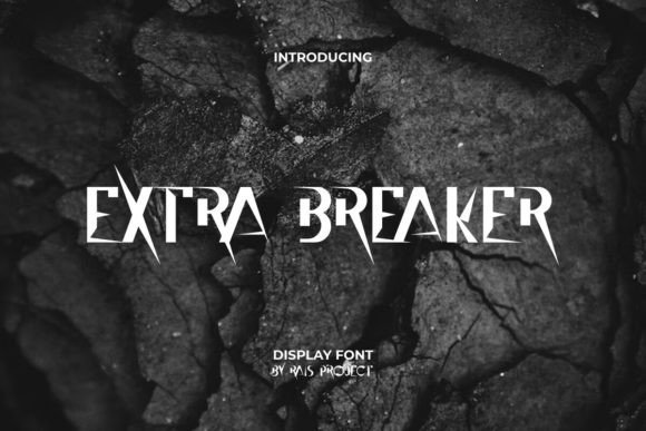 Enhance Your Web Design with Extra Breaker Font