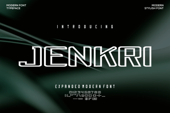 Enhance Your Web Design with Jenkri, a Modern Sans Serif Font
