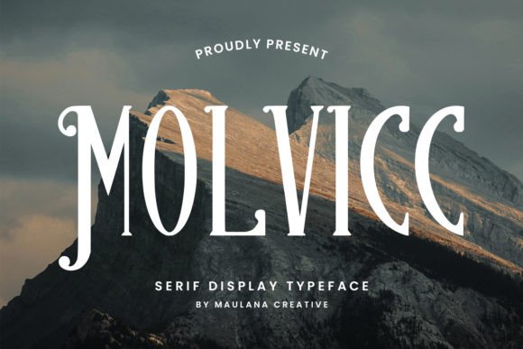 Enhance Your Web Design with Molvicc Serif Font