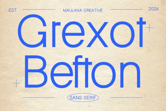 Exploring Grexot Befton: A Versatile Sans Serif