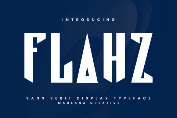 Flahz: A Playful Decorative Font for Eye-Catching Designs
