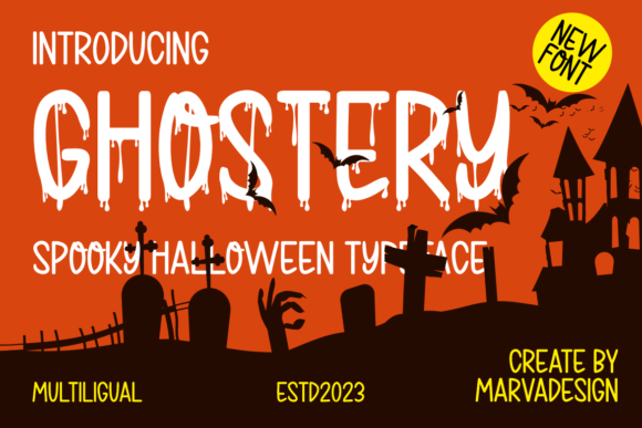 Ghostery: A Spooky and Stylish Display Font for Editorial Design