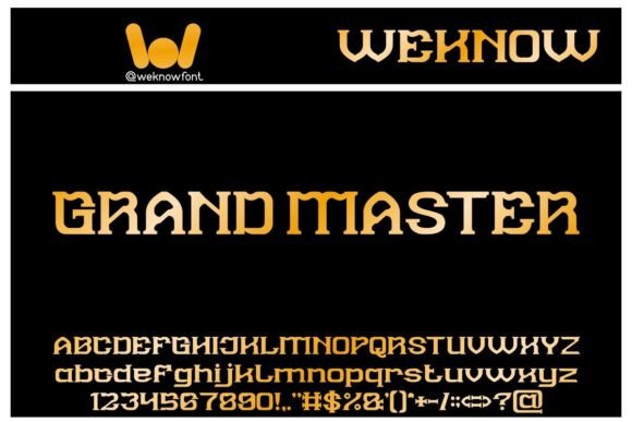 Grand Master Font: A Web Designer’s Layout Review