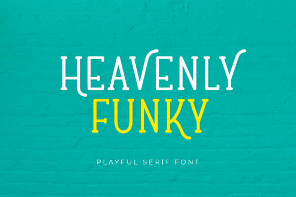 Heavenly Funky: A Playful Serif for Editorial Charm