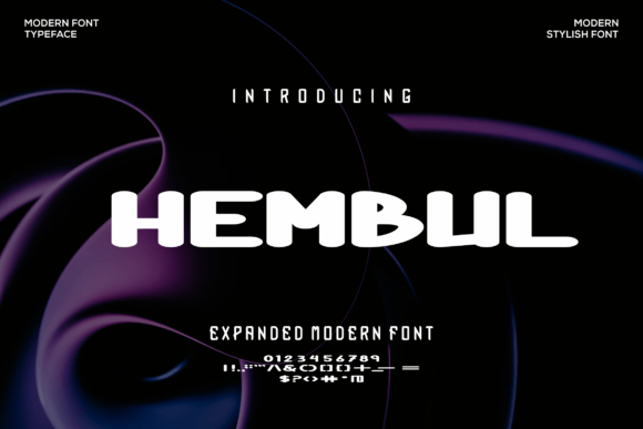 Hembul: A Modern Font for Bold and Authentic Editorial Design
