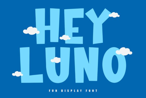 Hey Luno: A Playful Sans Serif Font for Creative Web Design