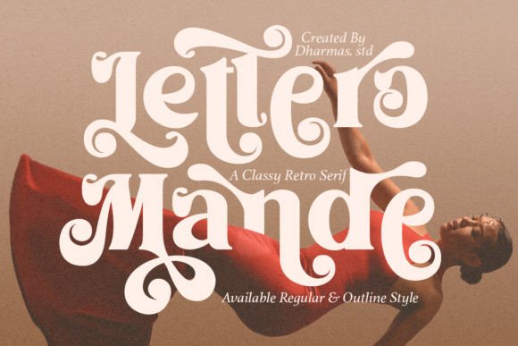 Lettero Mande: A Serif with Elegance and Edge