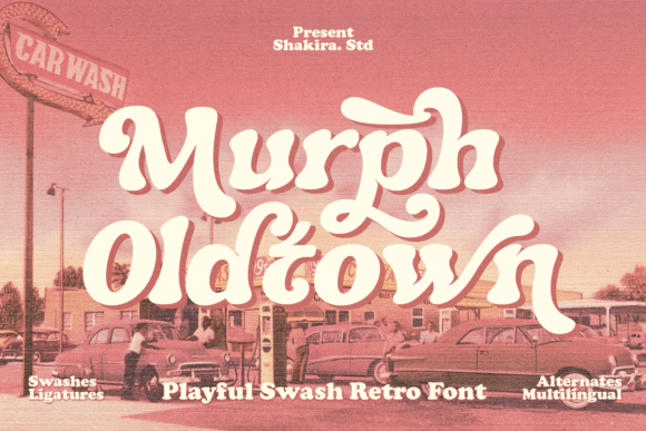 Murph Oldtown: A Bold Serif Font for Modern Editorial Design