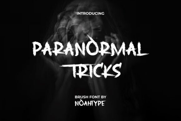 Paranormal Tricks: A Spooky Yet Elegant Font for Editorial Design