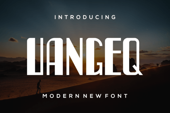 Uangeq: A Bold and Modern Display Font for Web Design