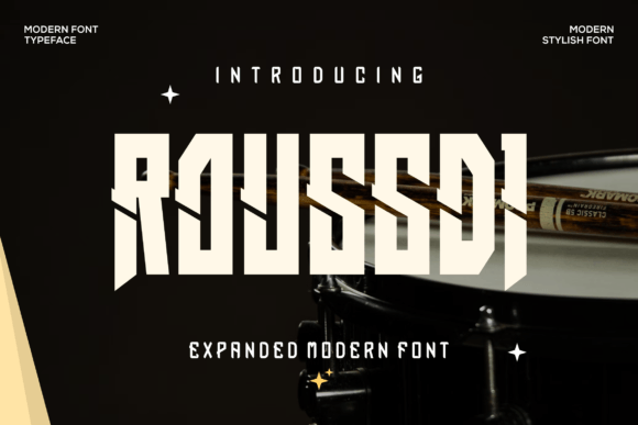 Unleash Creativity with Roussdi: A Modern Font for Makers