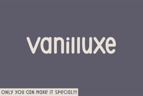 Vanilluxe Font Review: A Soft Sans Serif for Modern Branding
