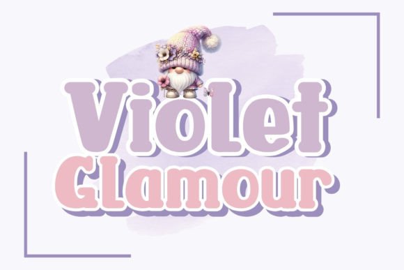 Violet Glamour Font: Elevating Digital Campaigns