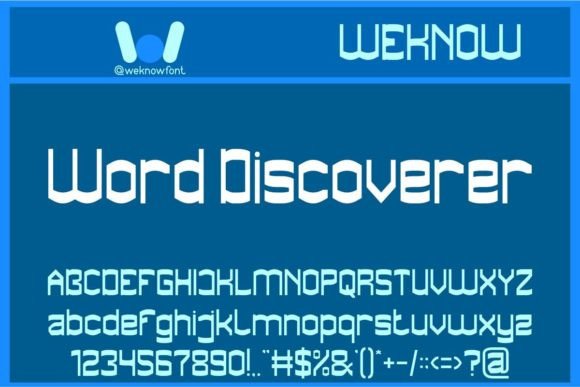Word Discoverer: A Versatile Sans Serif for Editorial Design